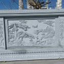 达州 芝麻白大型照壁，屏风，影壁