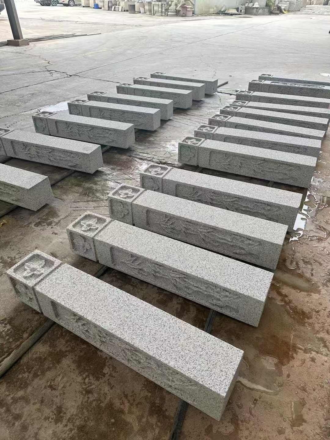 达州 白麻方柱雕花防水