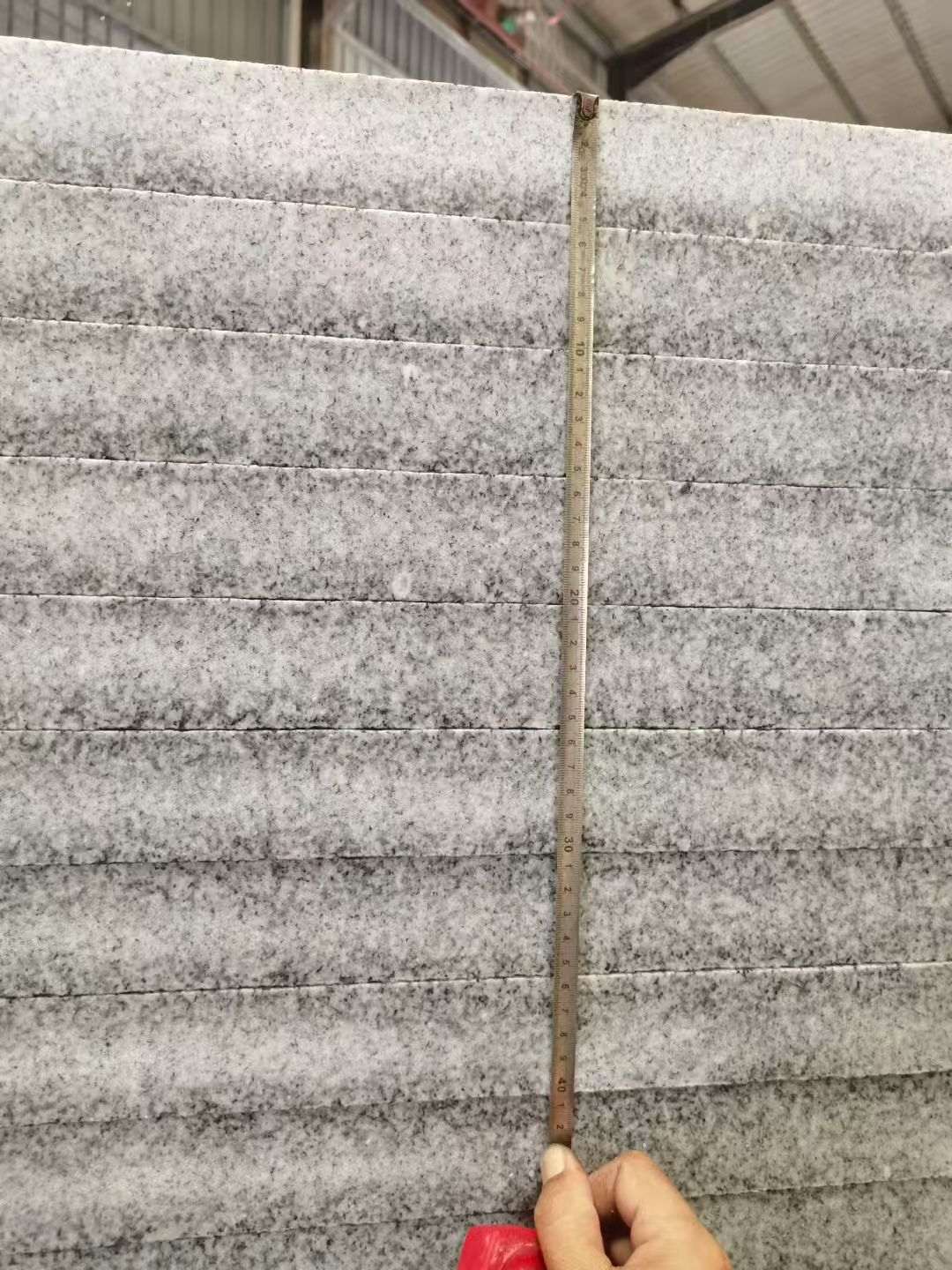 达州 芝麻白火烧成品厚薄均匀，B料价格接近A料质量