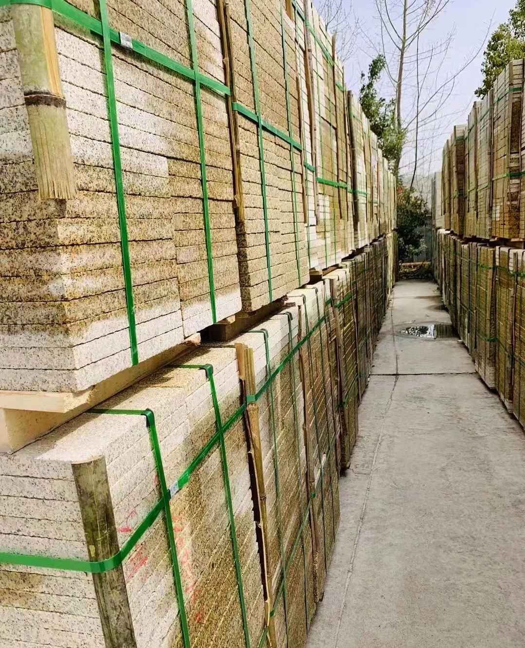 达州 黄金麻花岗岩荔枝面地铺石