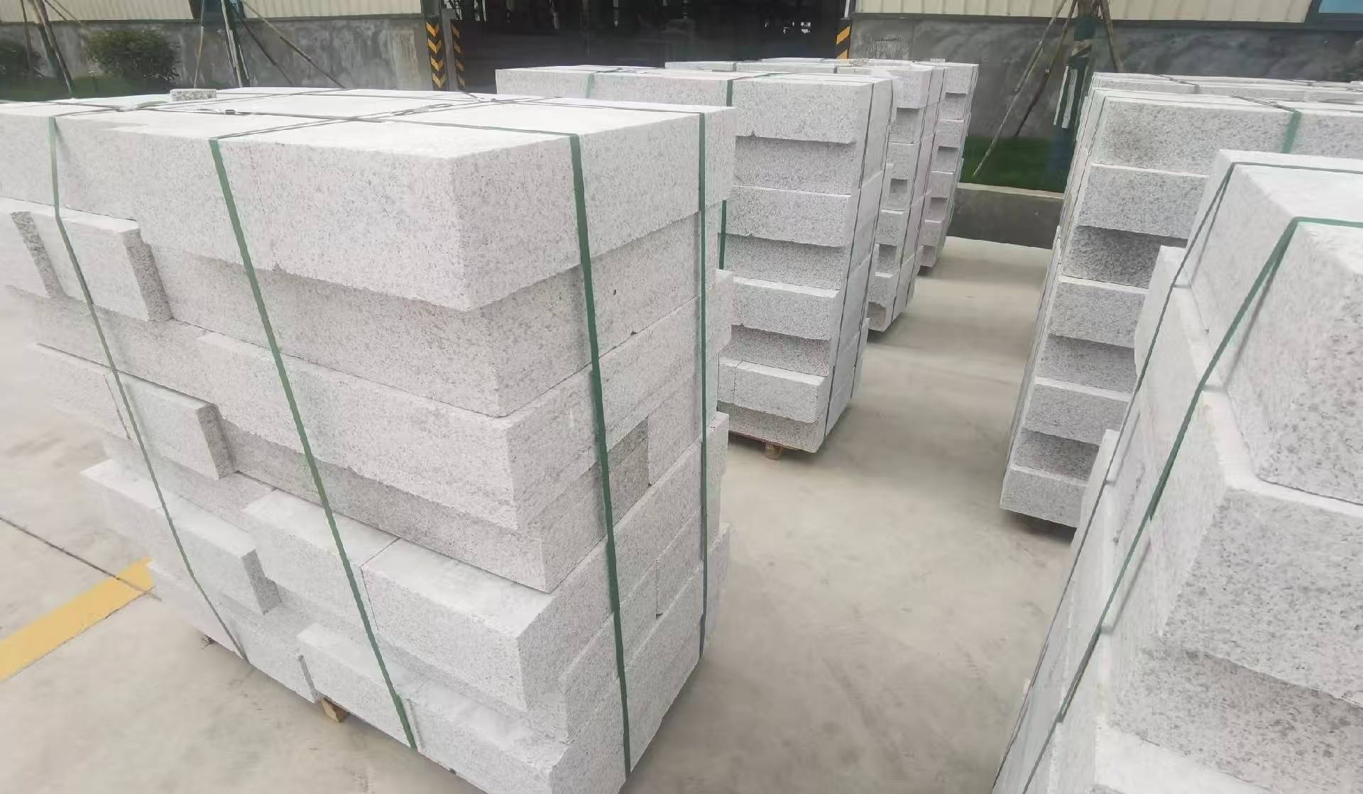 达州 白麻花岗岩路沿石，立缘石，平缘石，路牙石，道牙石，马路牙子等