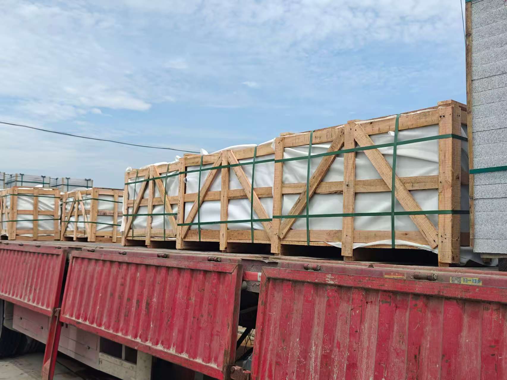 达州 芝麻白花岗岩地铺石出口专车-泰国游