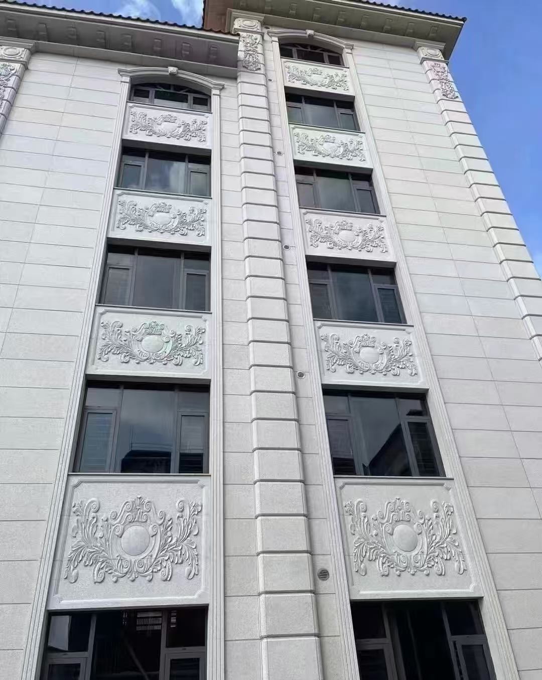 达州 白麻荔枝面花岗岩别墅外墙干挂